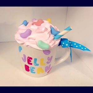 Jelly Bean Faux Whipped mini mug Dunn Tray Easter